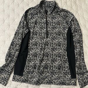 Women's Black and White Jacket